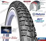 ВЕЛО ГУМА ВЪНШНА 26x1.75 47-559 R07 FROSTER APS С ШИПОВЕ (240 S) И (RS) С КАНТ РУБЕНА/МИТАС